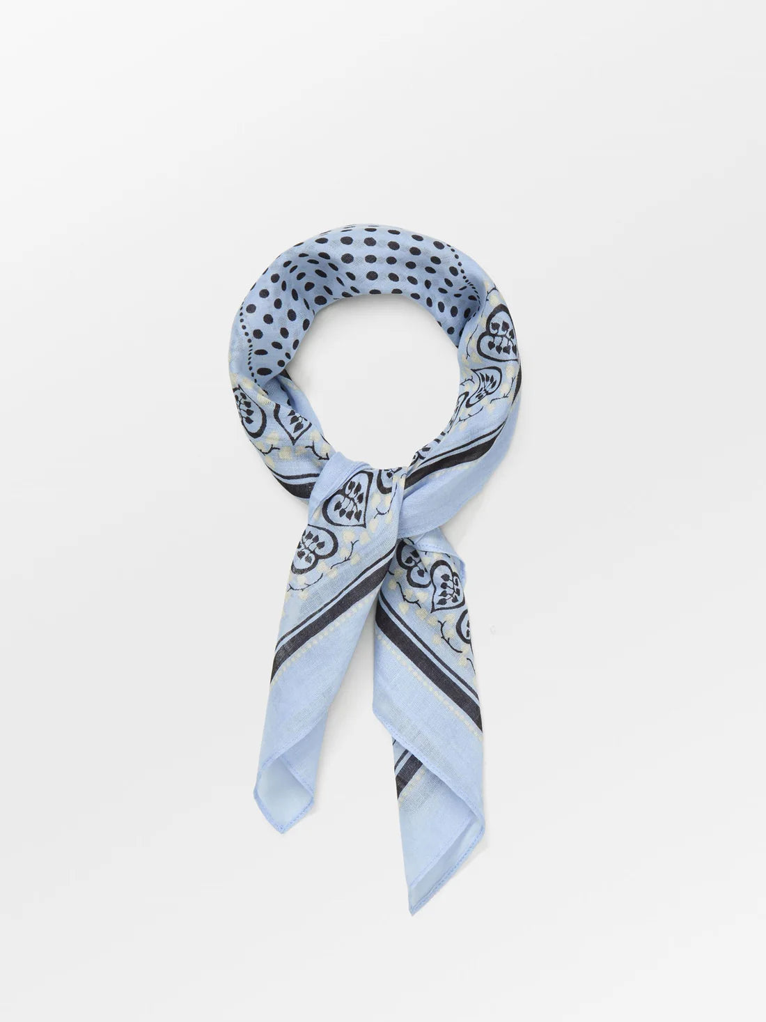 Hearty Cotta scarf in Kentucky blue
