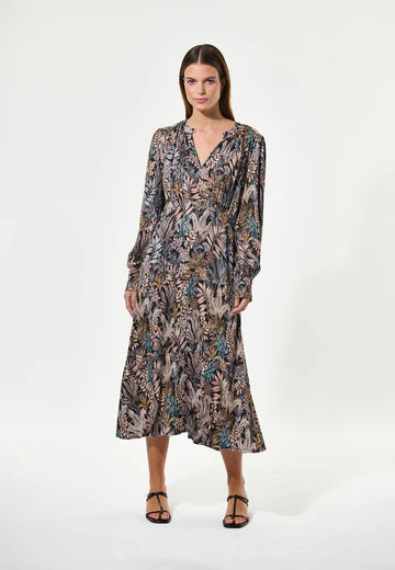 RUMERDea Dress in Sencha black