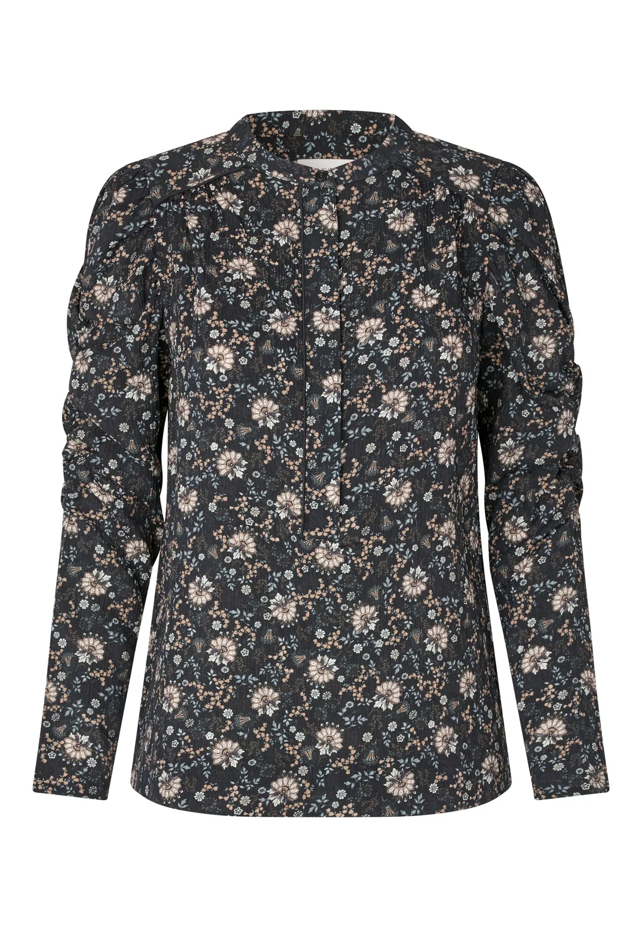 Visti Dea Blouse in Takashi Dark Navy