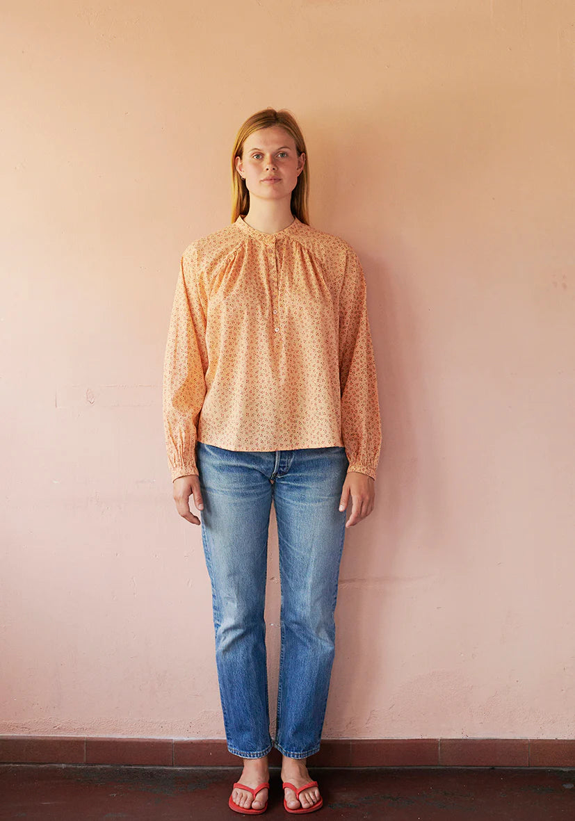 HABIBA Berry blouse in Almost