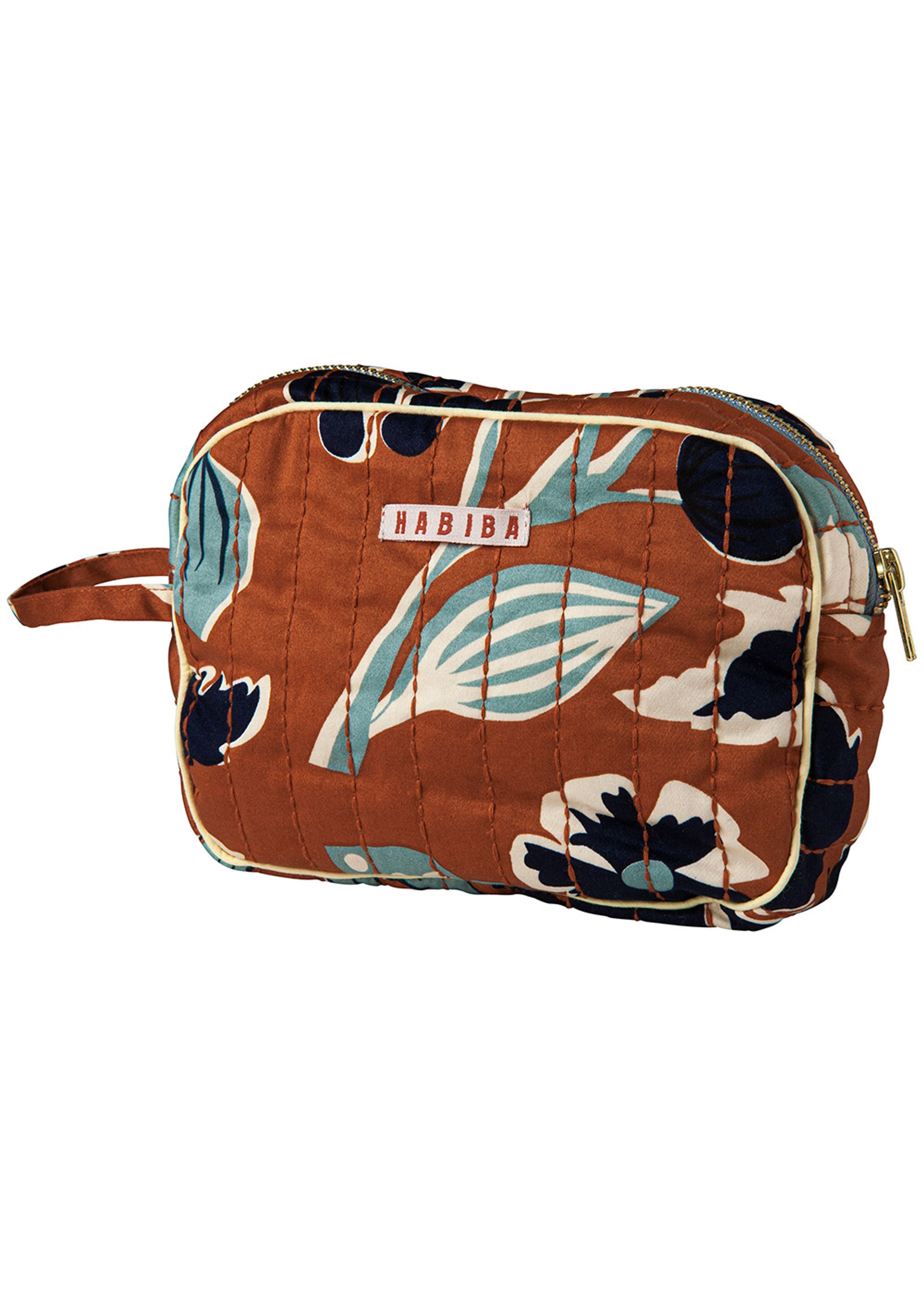 FOREST MAZE makeup bag in Rust