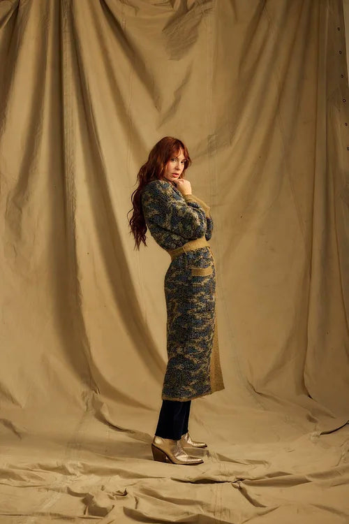 Lucerne Coatigan Polyester &  Polyamide in Brown