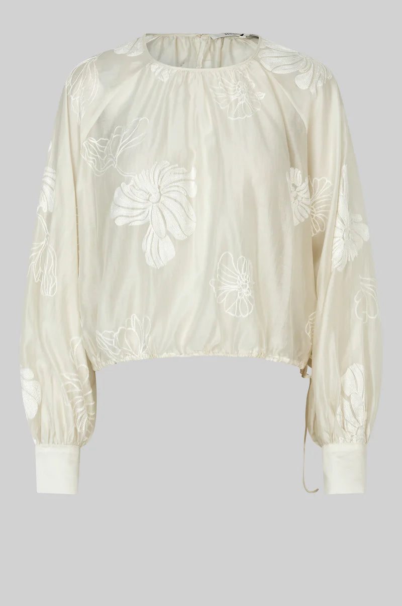 Veria Blouse Lyocell Blouse in Tofu