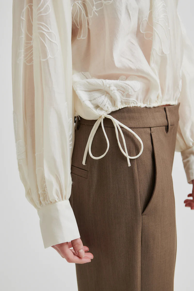 Veria Blouse Lyocell Blouse in Tofu