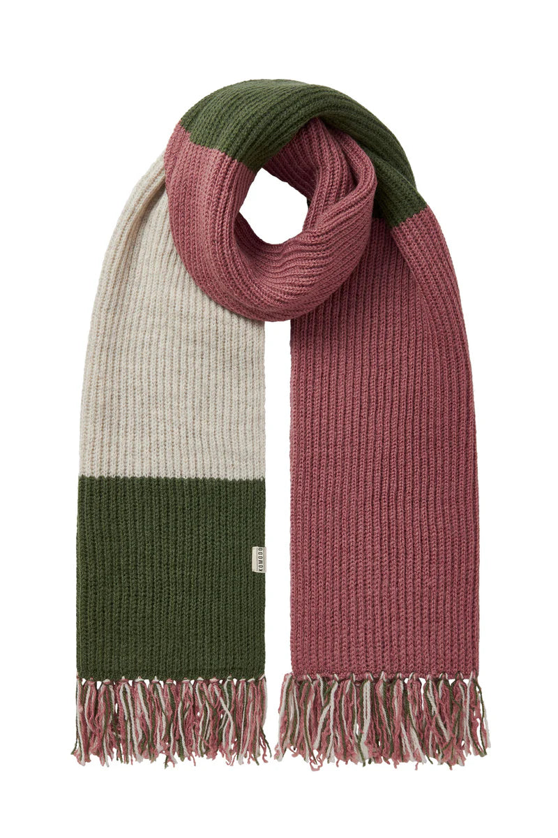 Alexa Scarf Lambswool in Rose