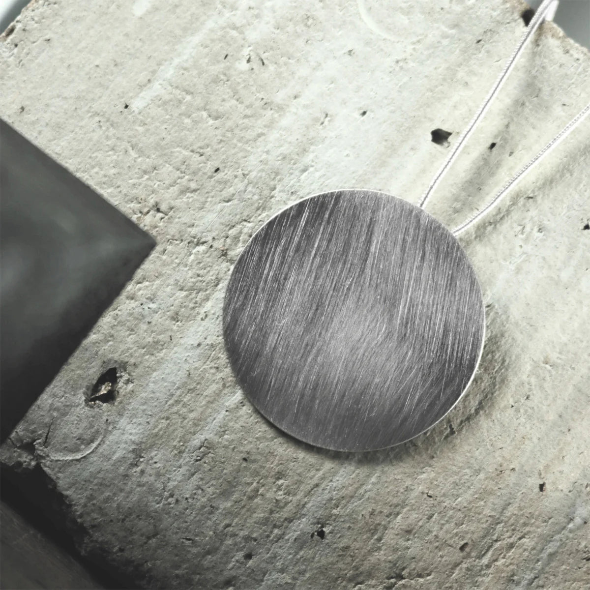 Dansk Theia Adjustable Mega Circle Necklace in Gold Plate