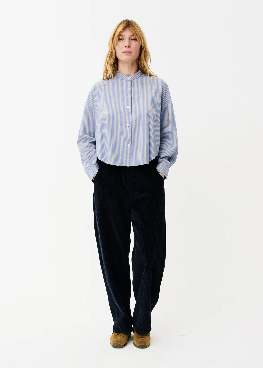 Lilya Trousers in Marine Blue