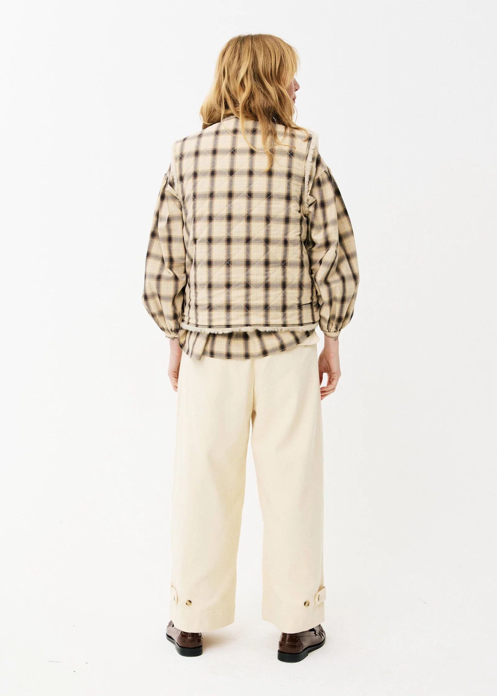 Alicia Gilet in Beige