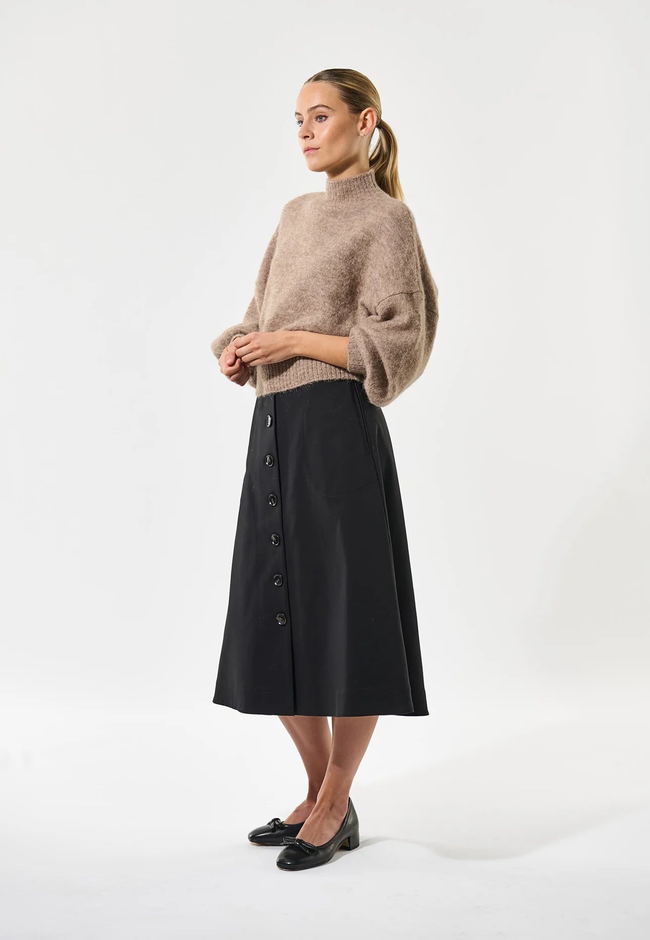 SiaDEA jumper in Camel