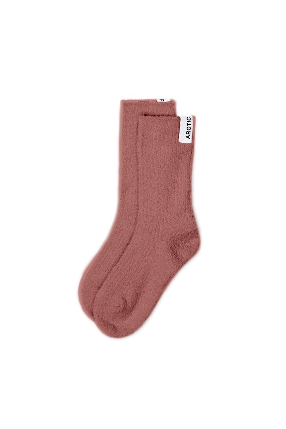 Cosy socks 100% Recycled in Muted Pink