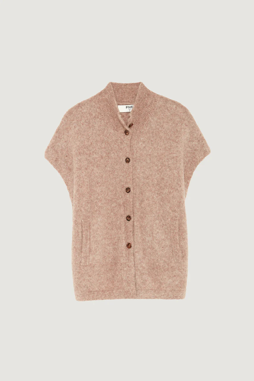 Gilet in Cappuccino