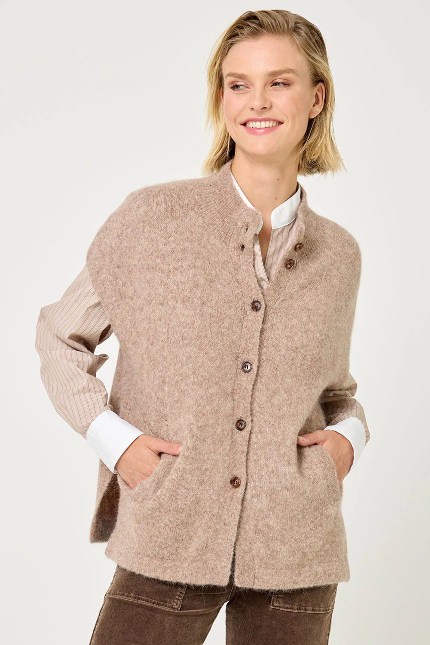 Gilet in Cappuccino