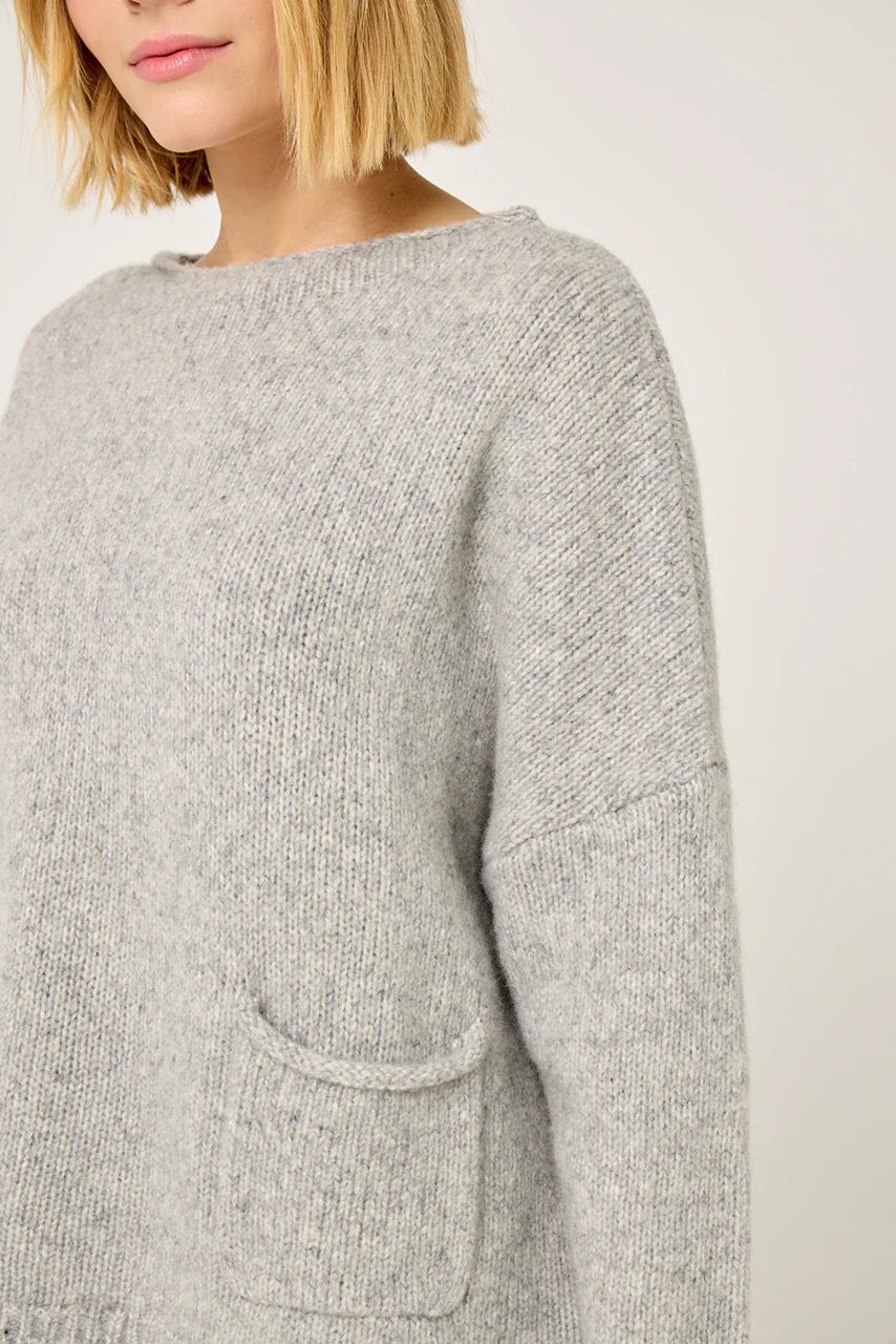Crew neck Jumper in Grey