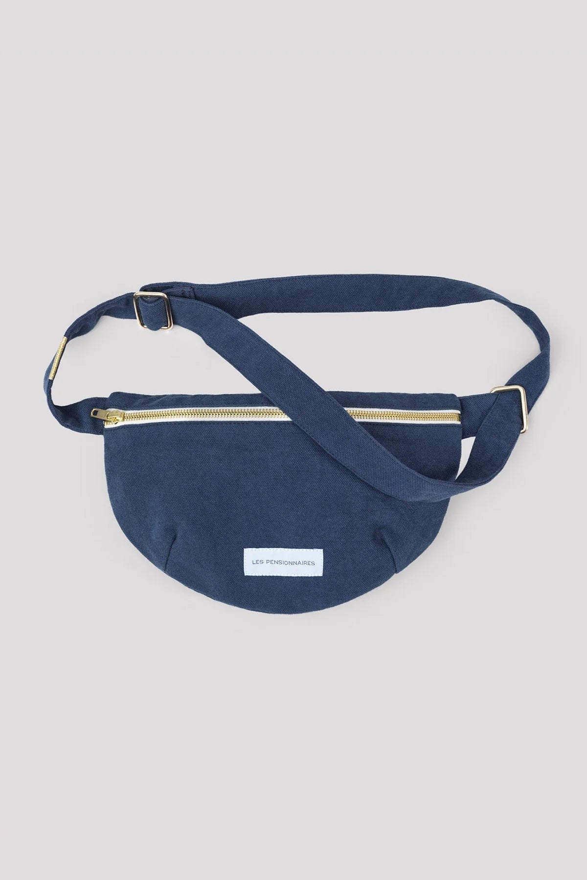 Les Pensionnaires Banana bag Organic Cotton in Storm Blue