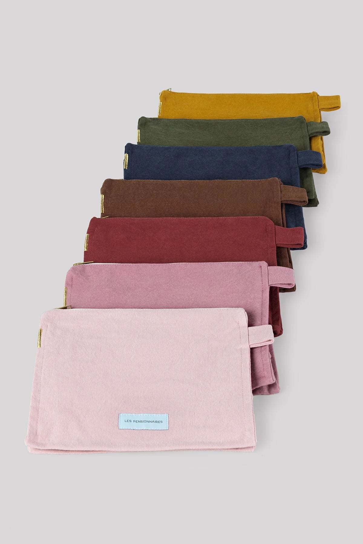 Washbag Organic Cotton in Caper Green