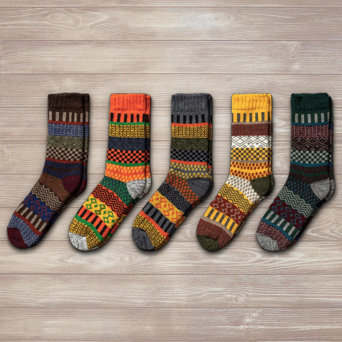 Nordic Socks Assorted Colours