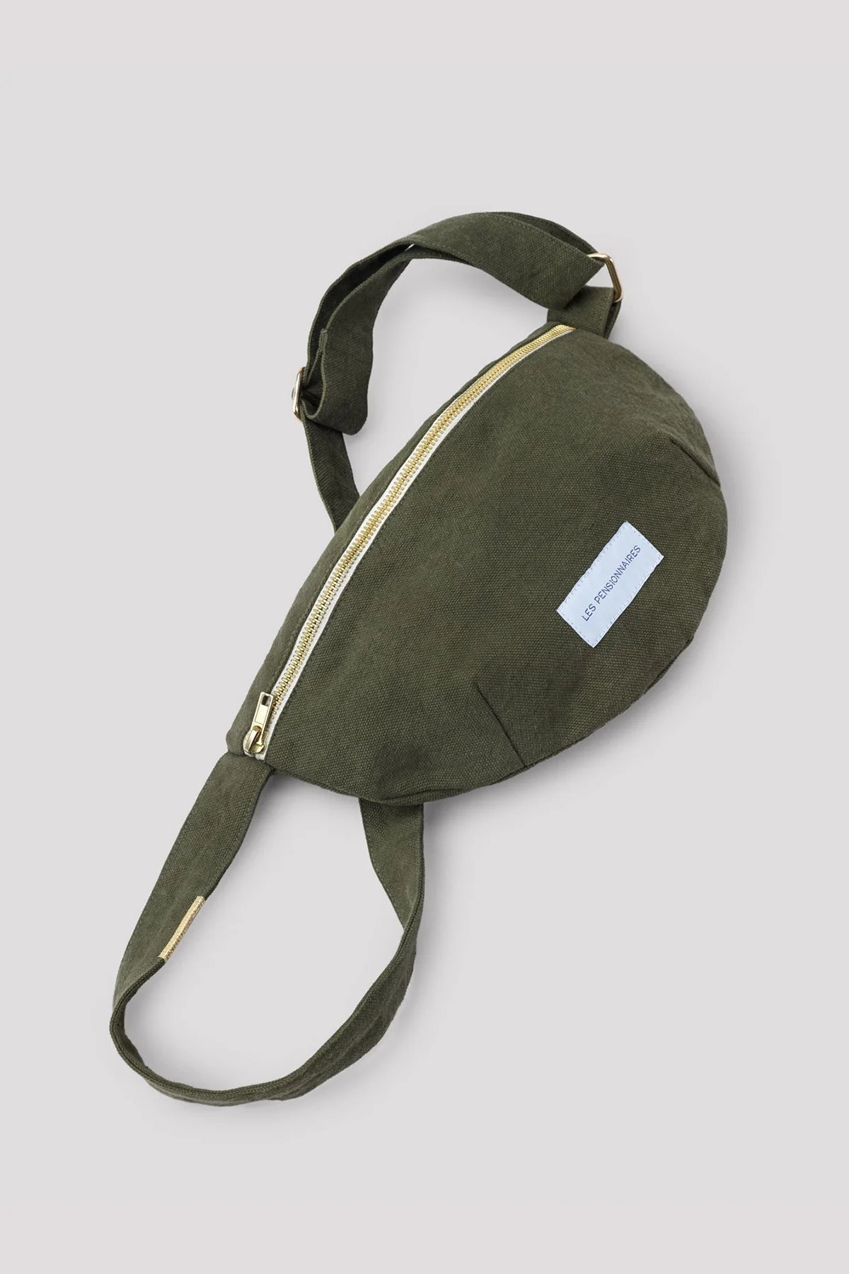 Les Pensionnaires Banana bag Organic Cotton in Caper Green