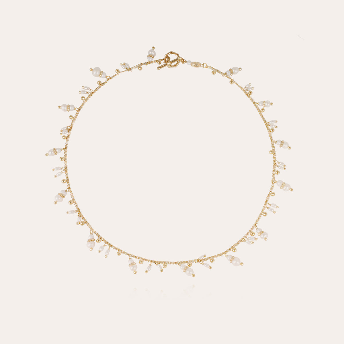 Collier Tangerine Necklace in Pearl