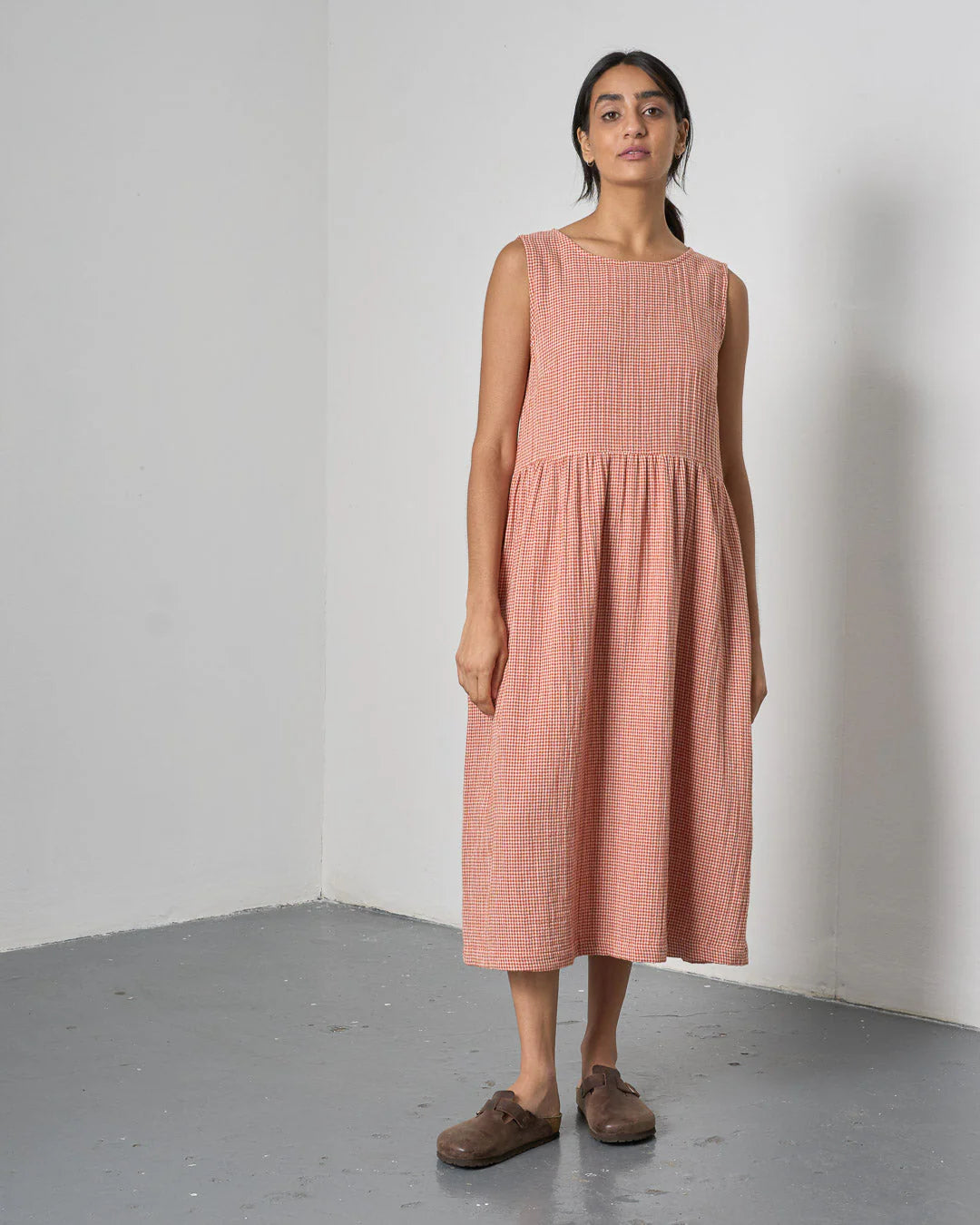 100% Organic Cotton Elaine Sleeveless Dress