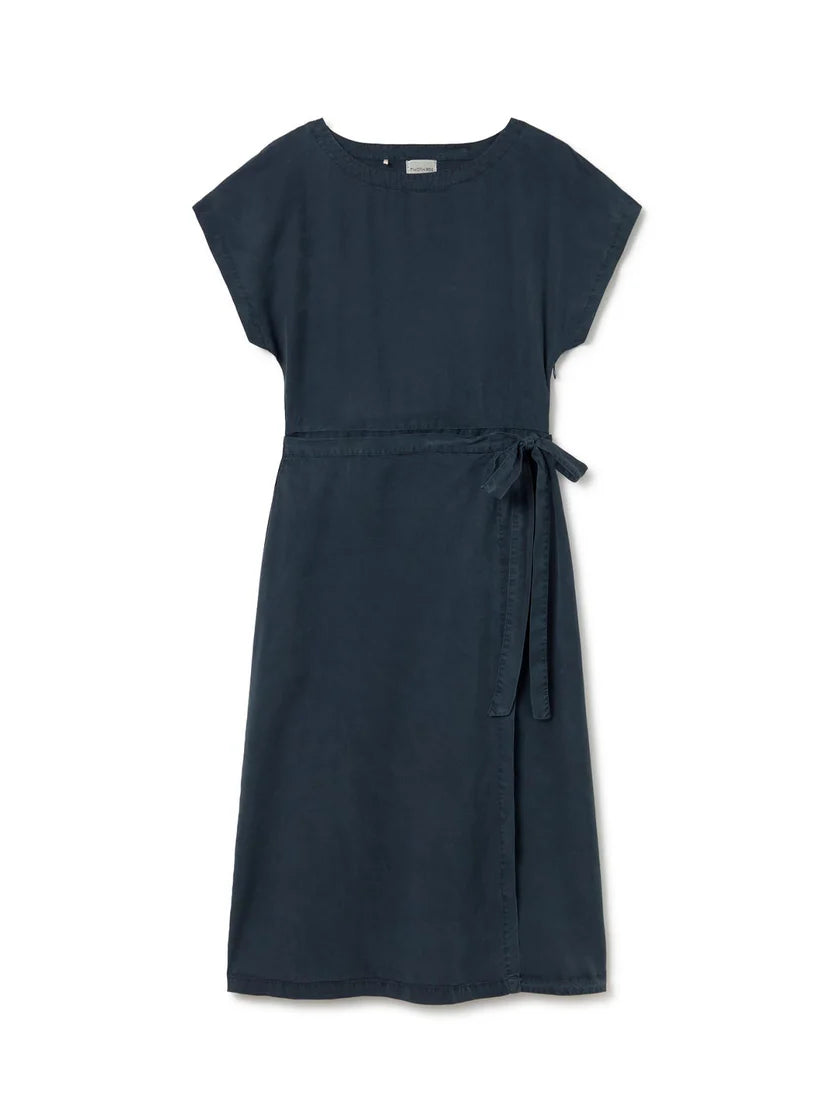 Comte Dress in Navy Lagoon 100% Tencel
