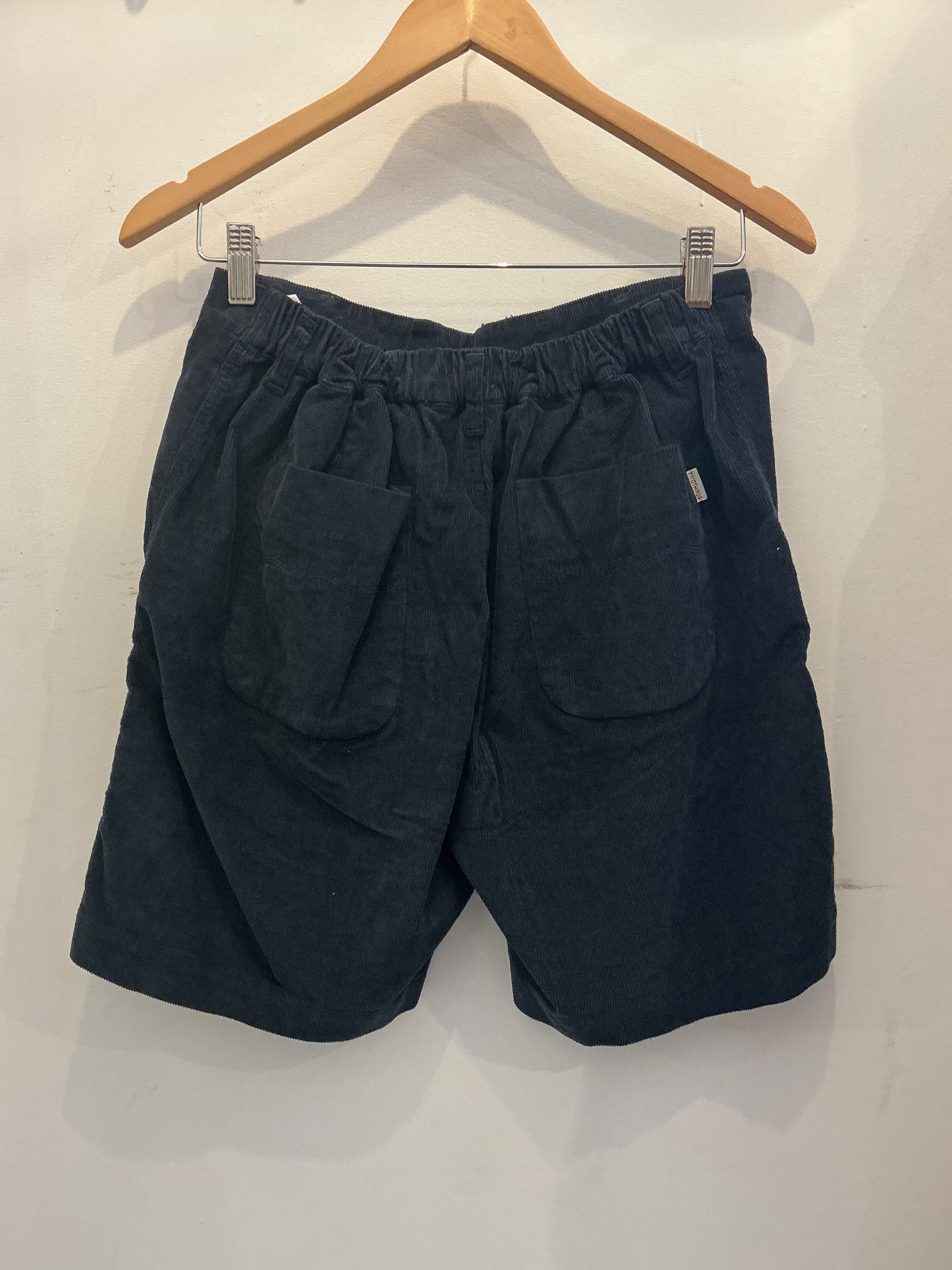 Kabak Cord Shorts in Dark Navy