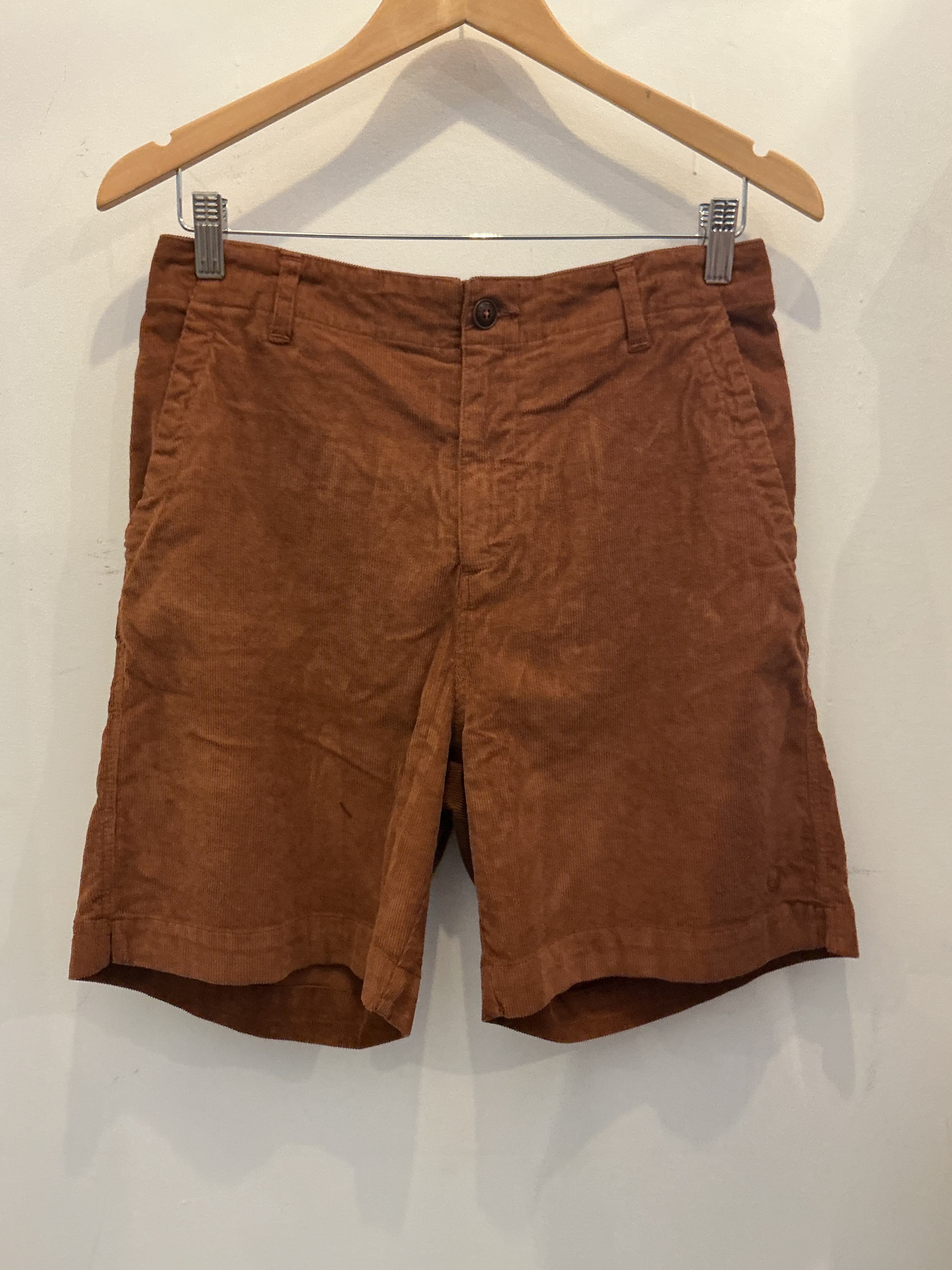 Kabak Cord Shorts in Coconut Shell