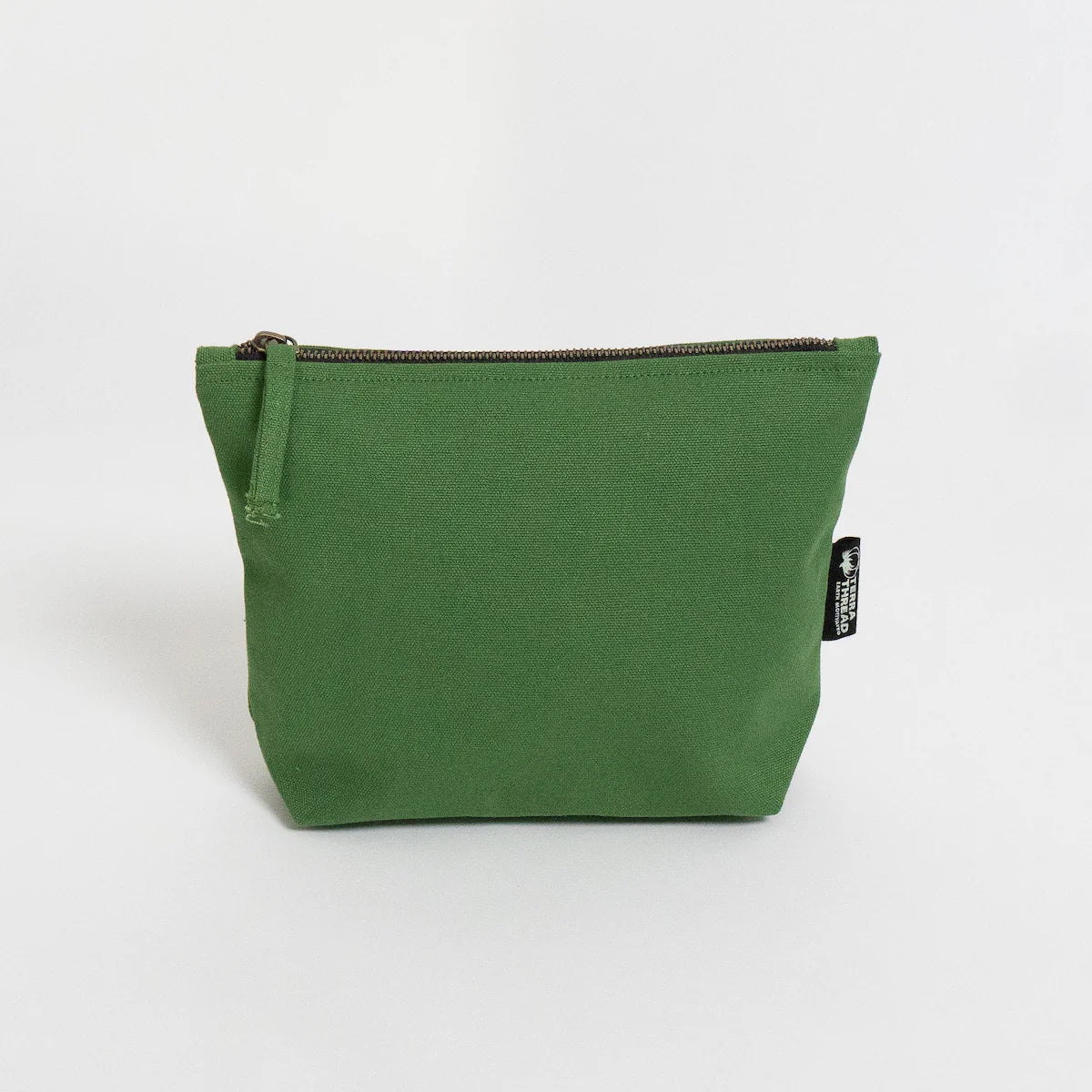 Terra Thread Lok Pouch Makeup Bag Moss Green