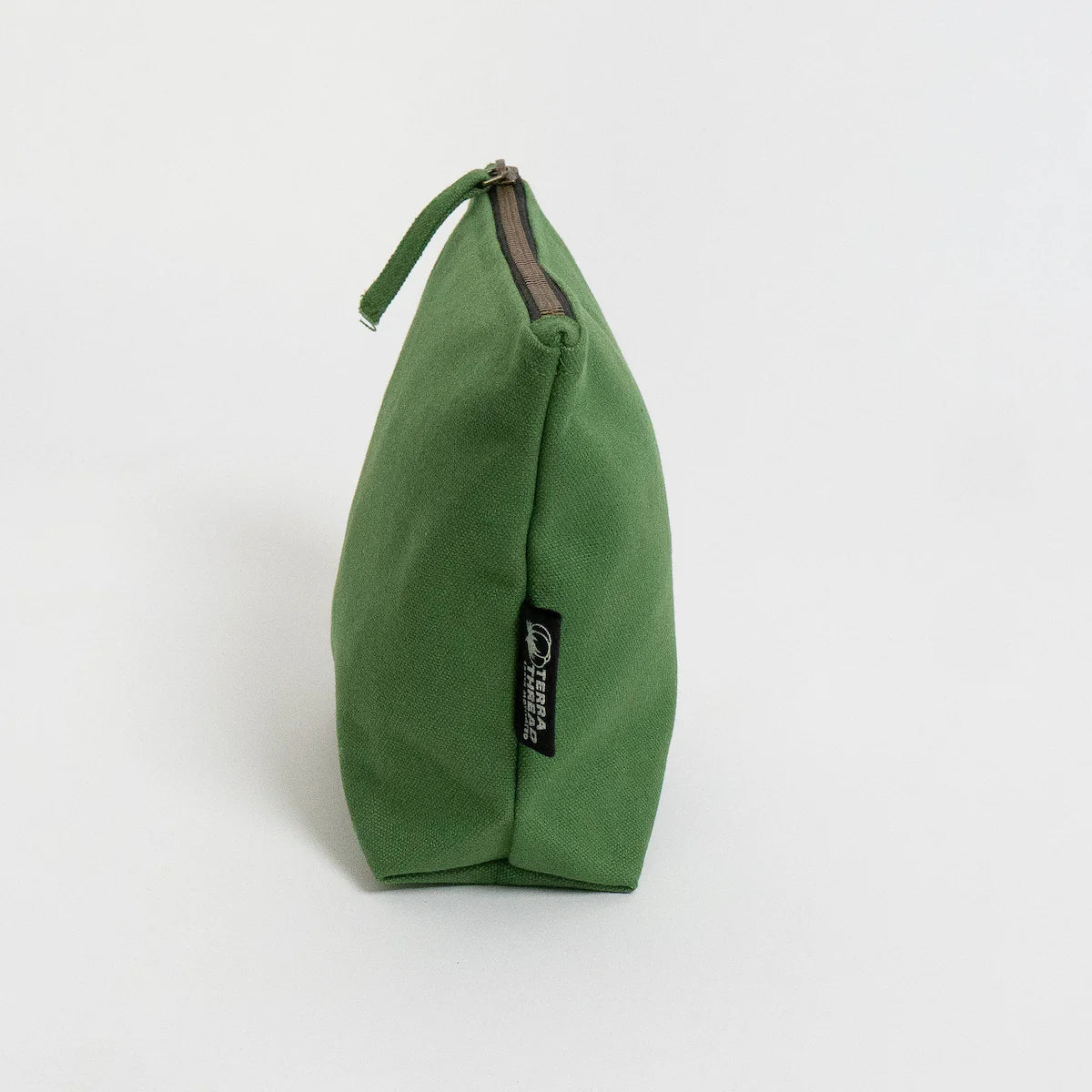 Terra Thread Lok Pouch Makeup Bag Moss Green
