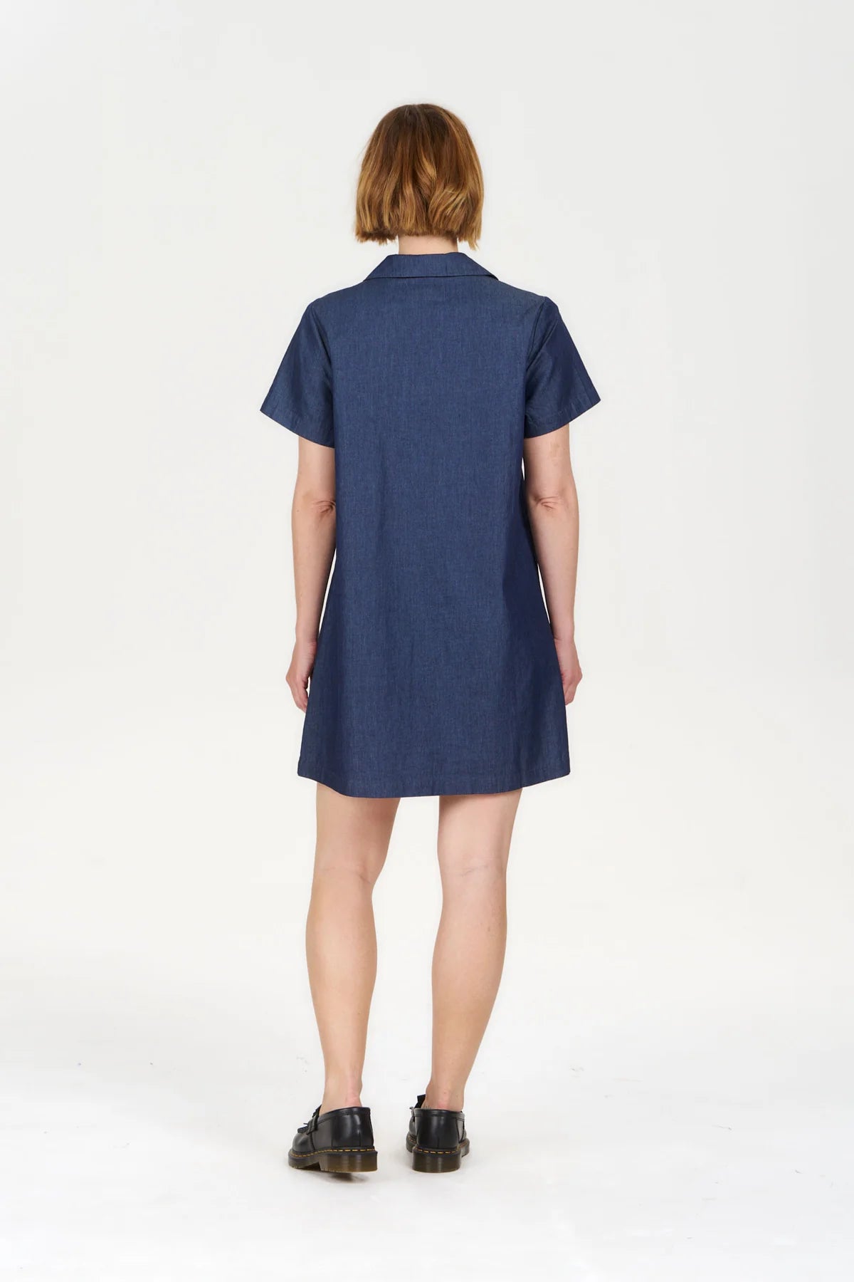 Talia 100% Organic Cotton Mid Wash dress