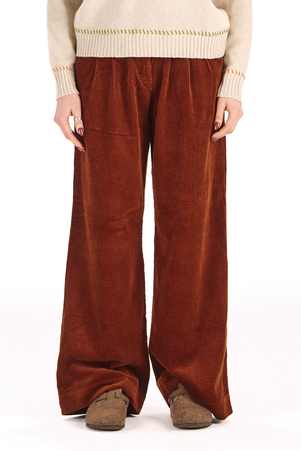 Lola Trousers in Chestnut