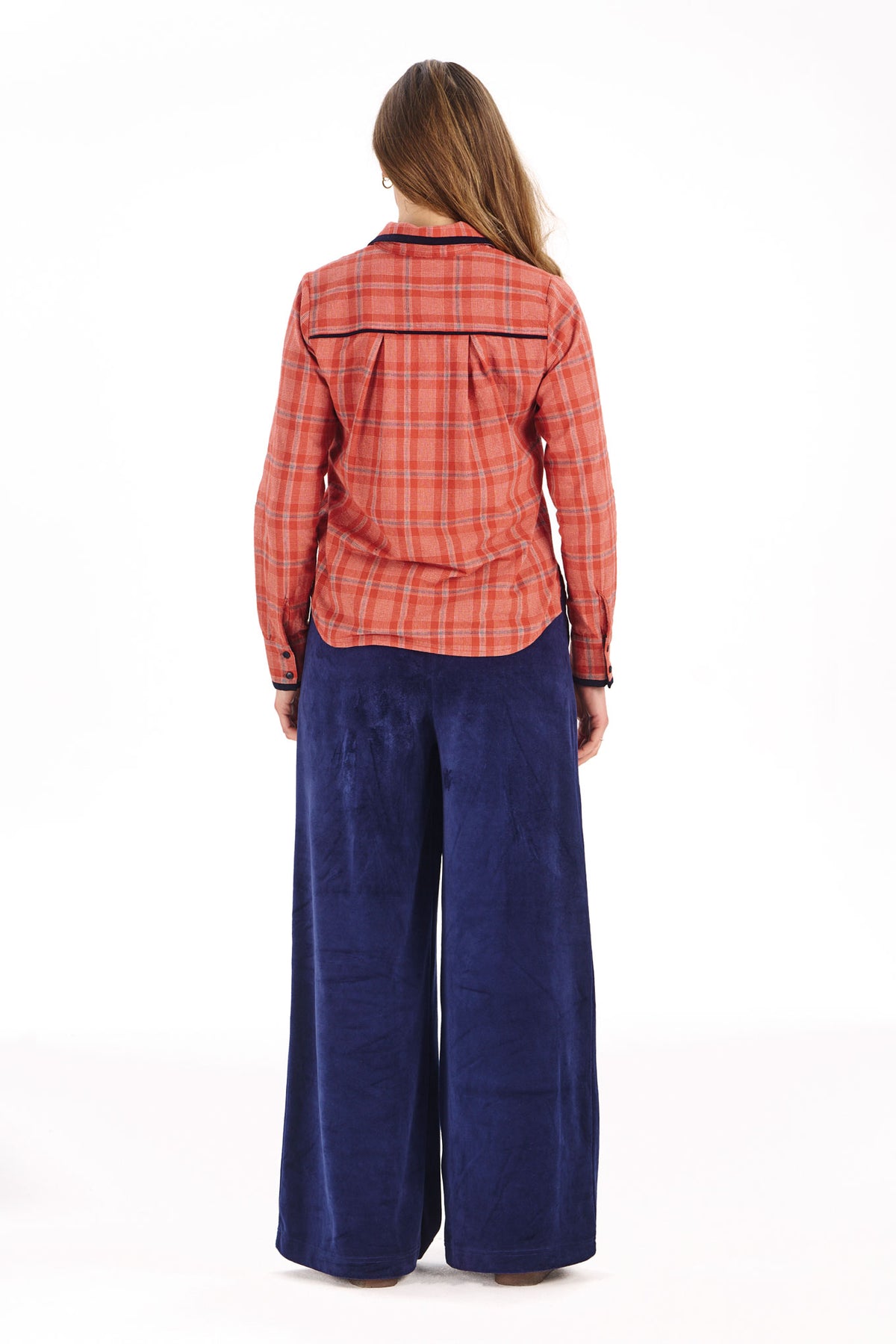 Kenji Shirt in Red Check