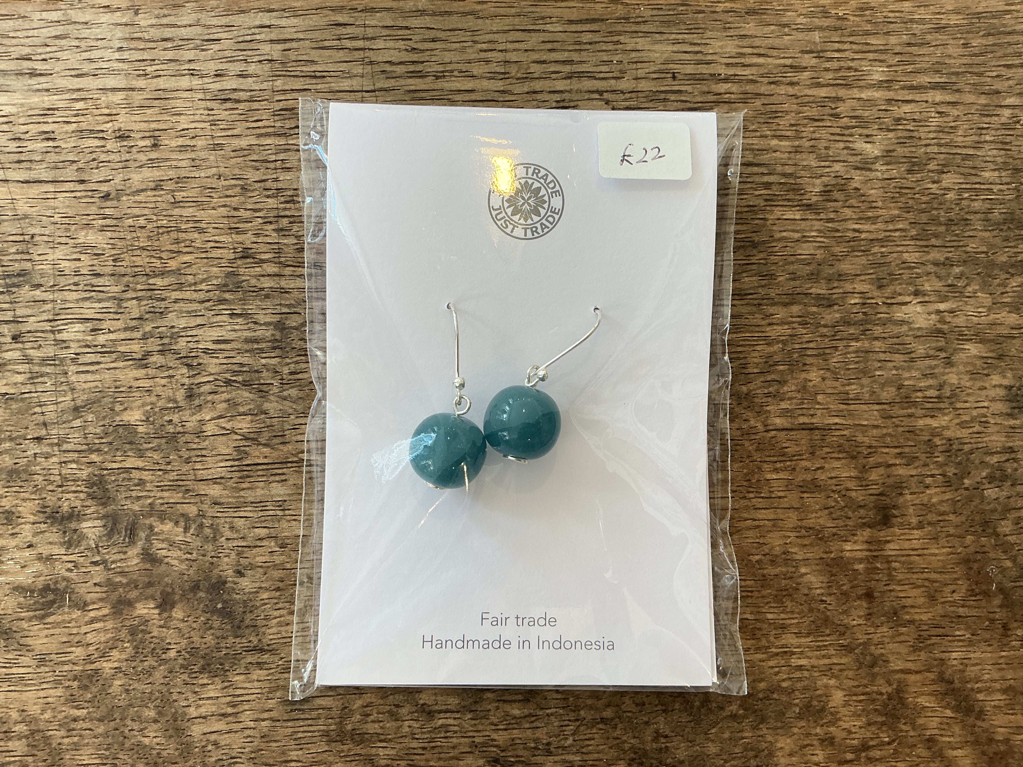 Botanical Earrings in Sage