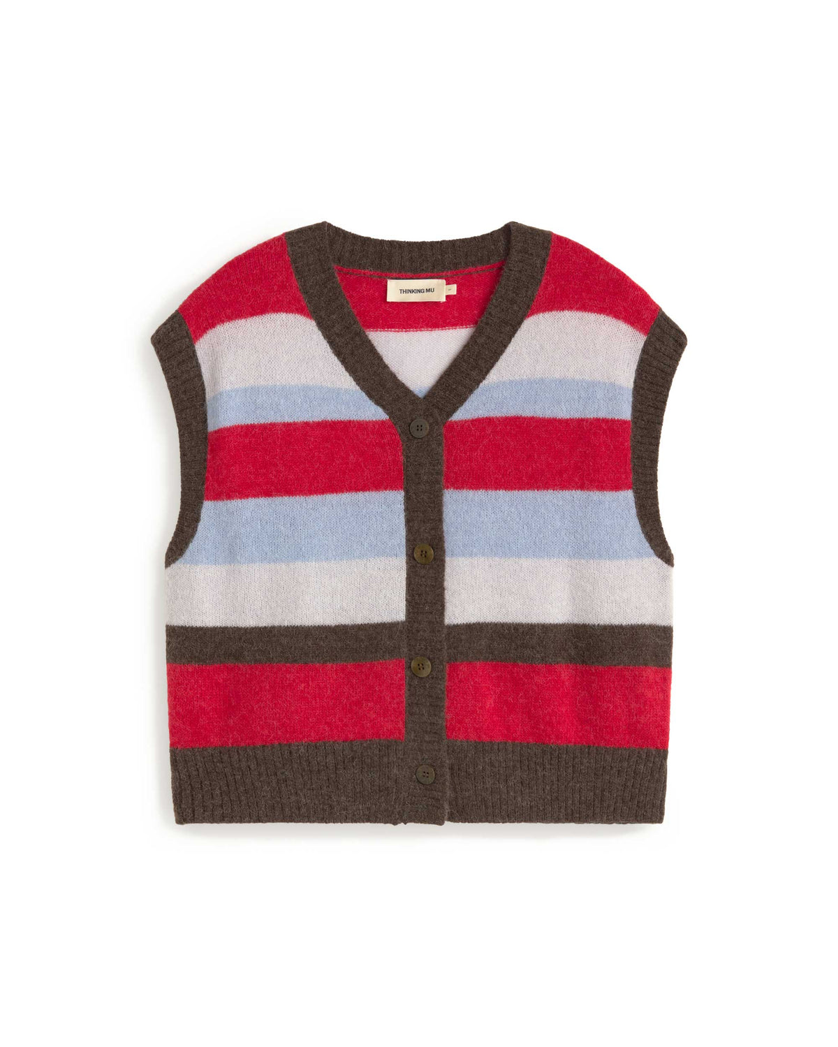 Thinking Mu Fadwa Knitted Vest