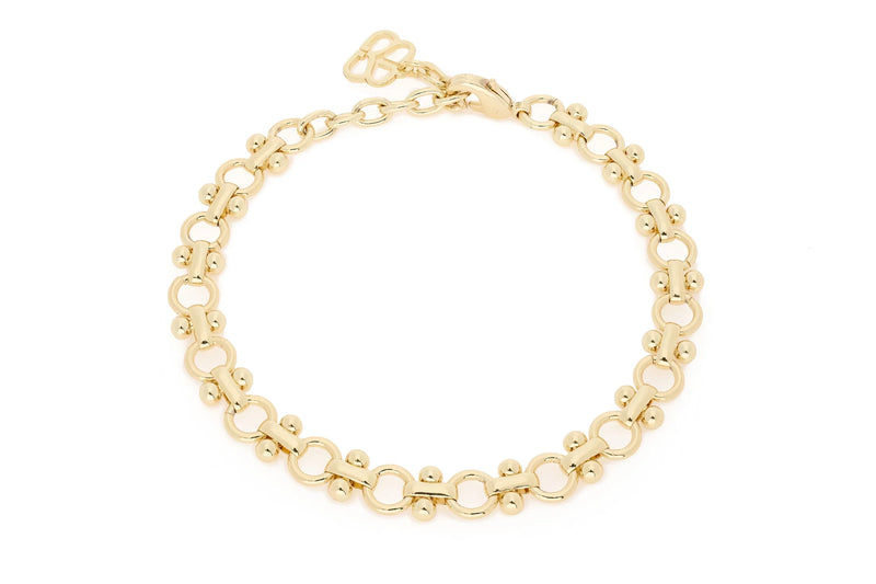 Infinite Gold Chain Bracelet