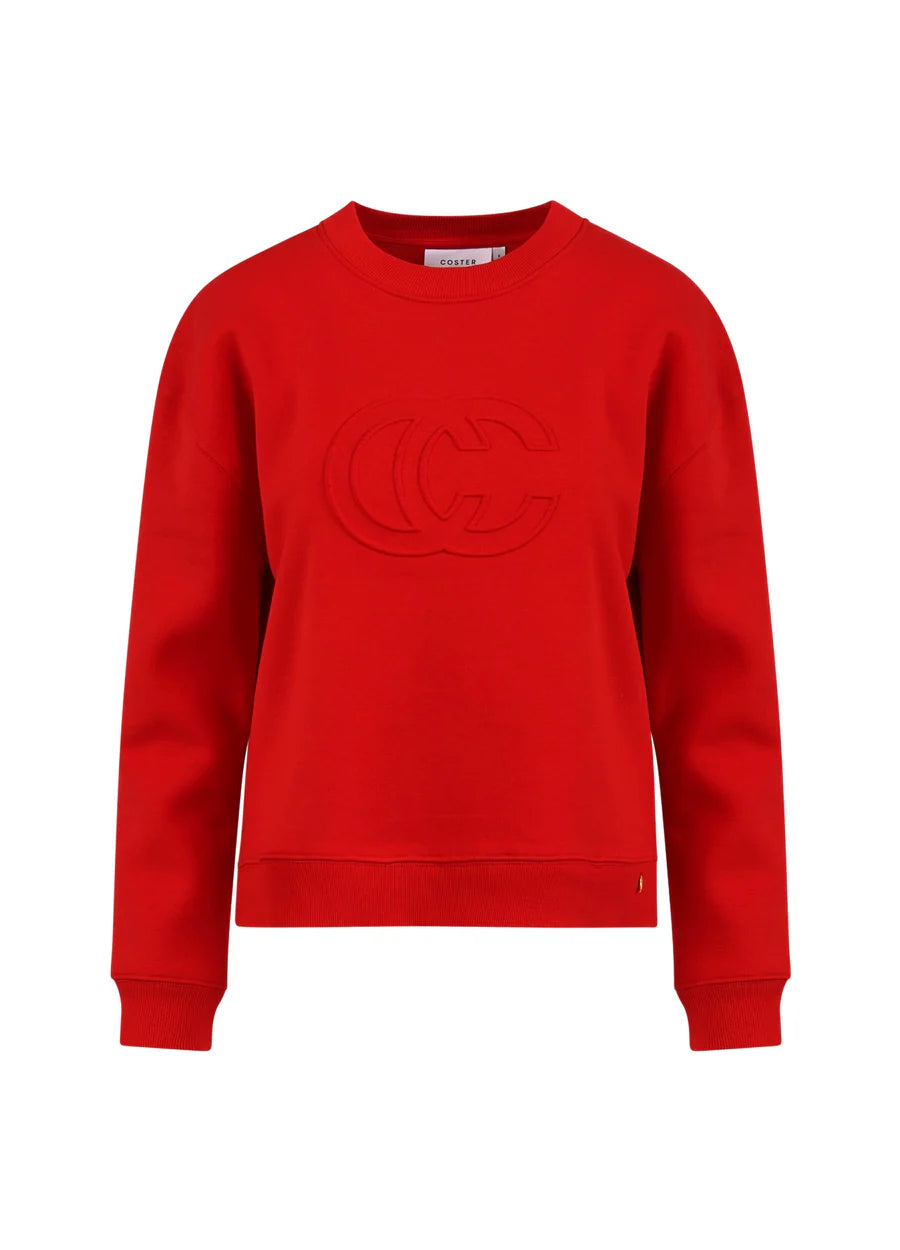 Logo Sweatshirt Scarlet Red