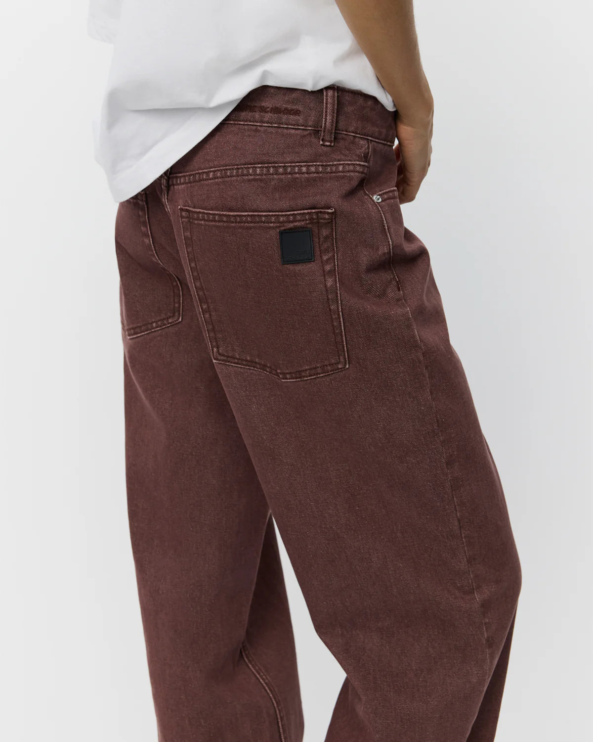 Tokyo Denim Jeans in Burgundy