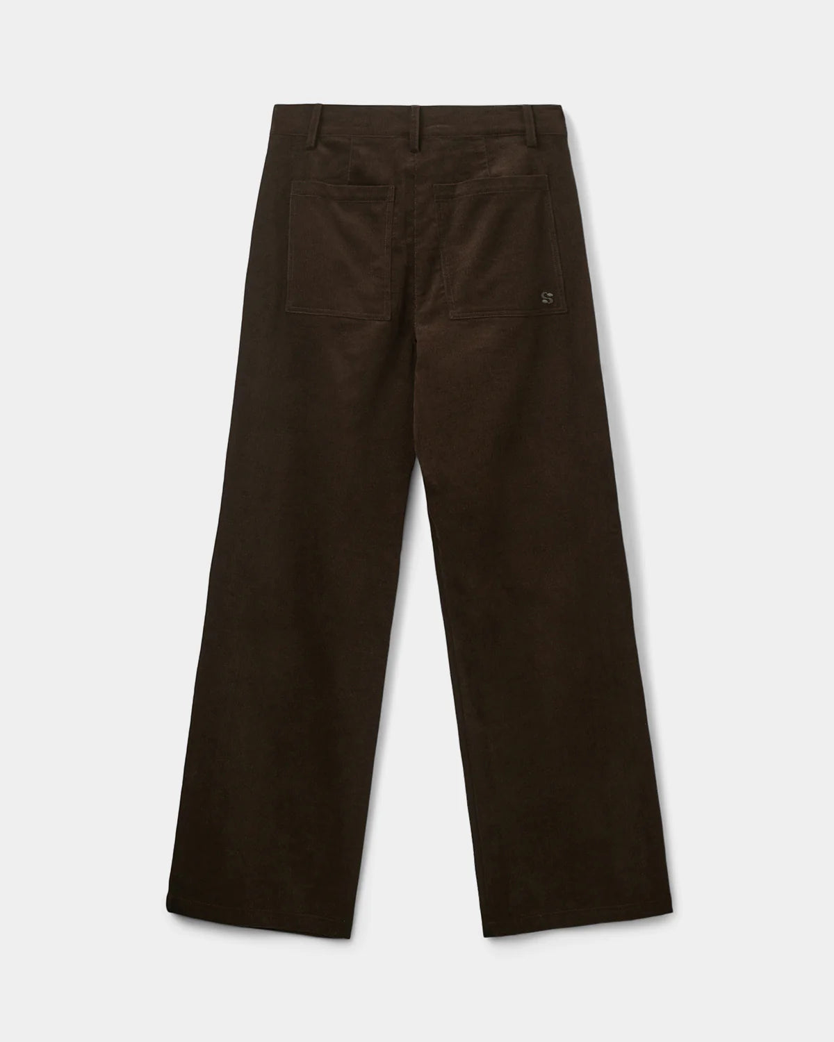 Malina 100% Needlecord Trousers in Chocolate Brown