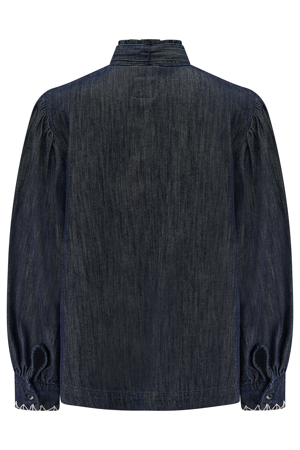 Poet Blouse in Pacific Blue