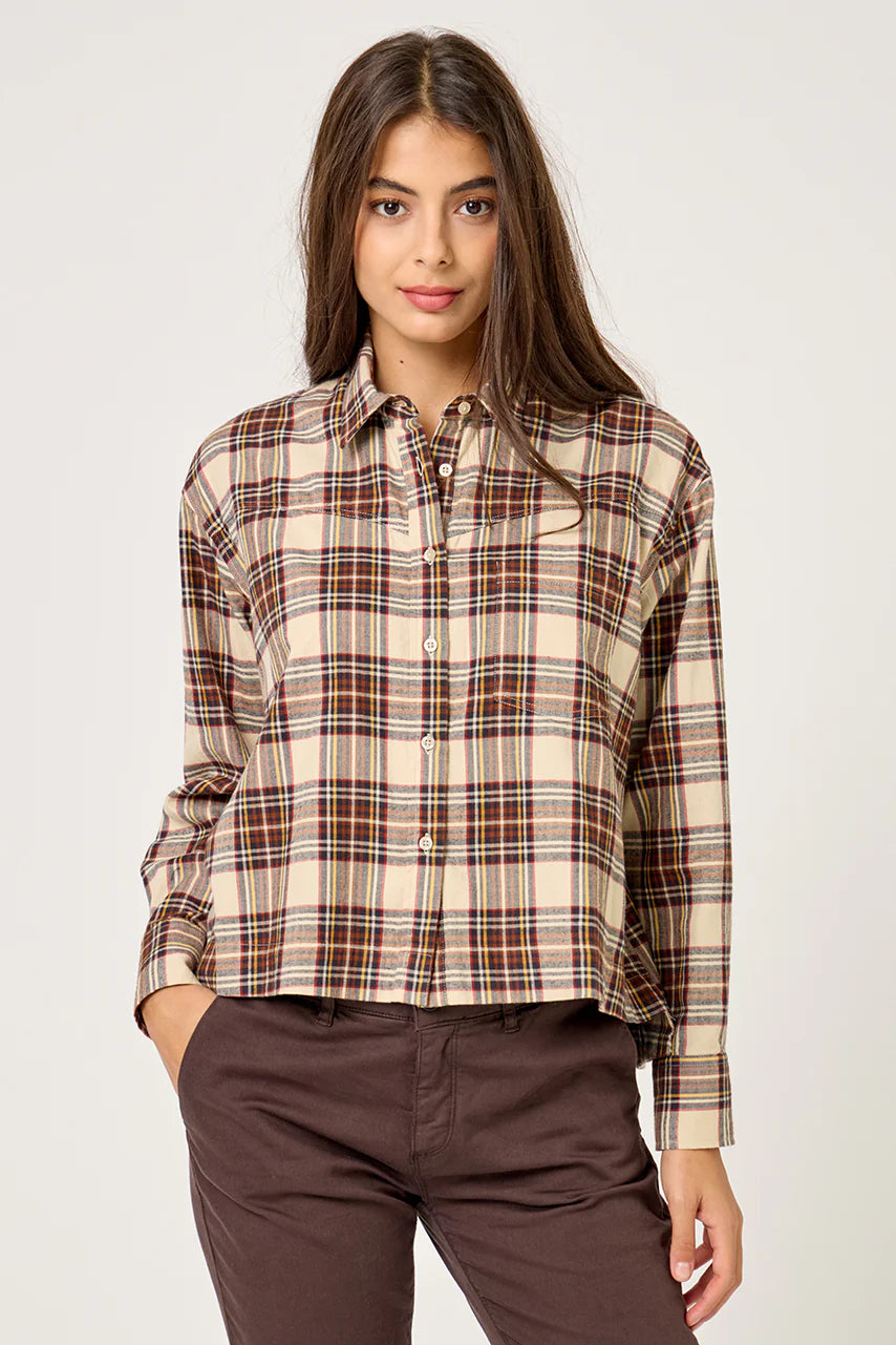 Clarence Checked Shirt in 100% Cotton