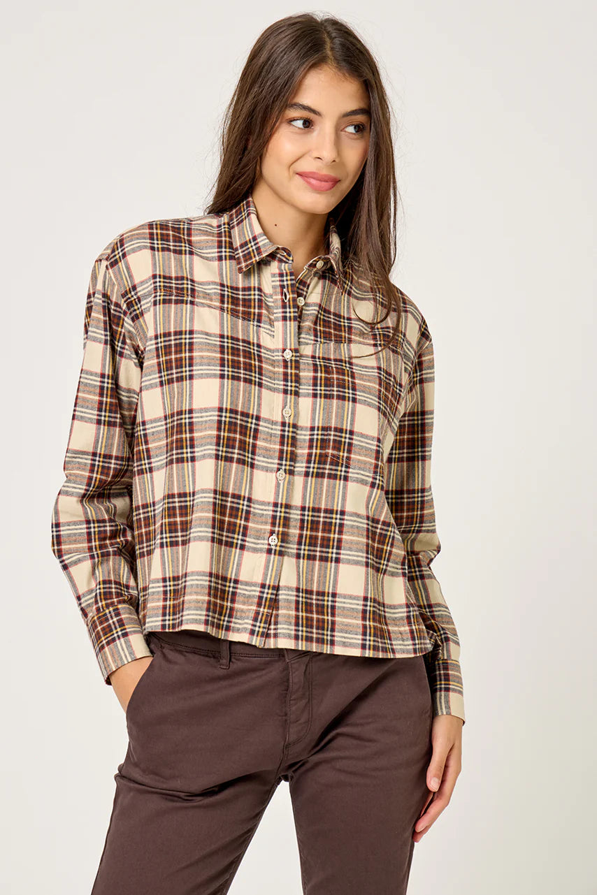 Clarence Checked Shirt in 100% Cotton