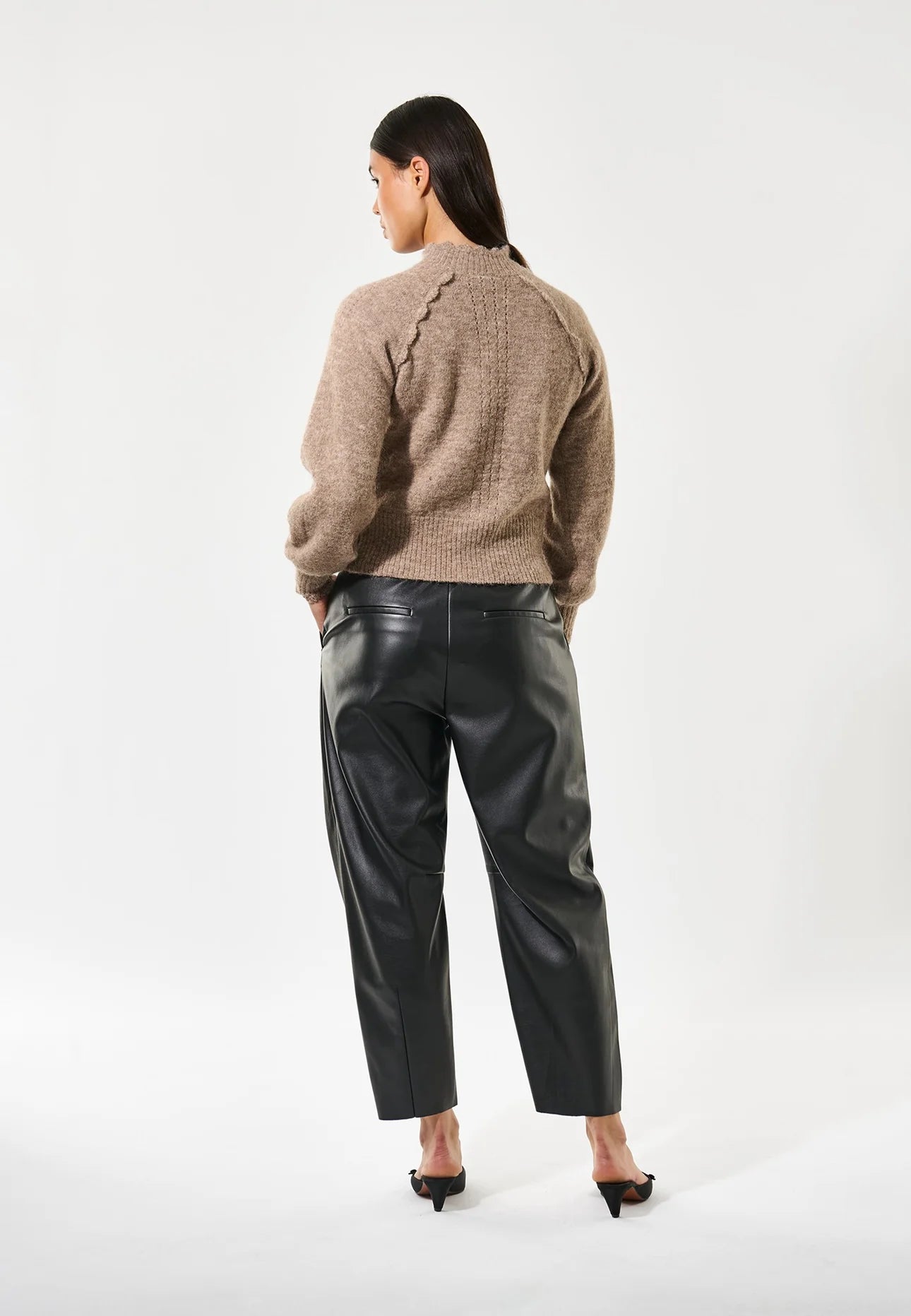 Marcella DEA Cardigan in Camel