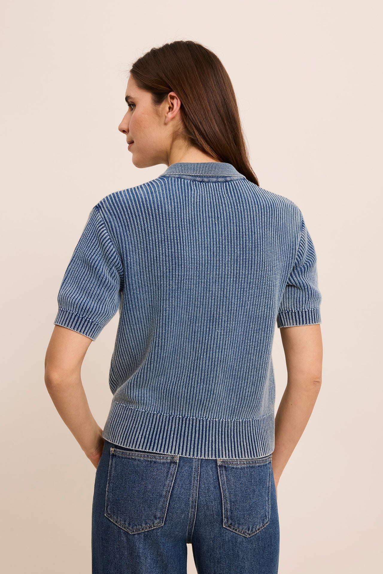 100% Cotton short sleeve Knit Cardigan