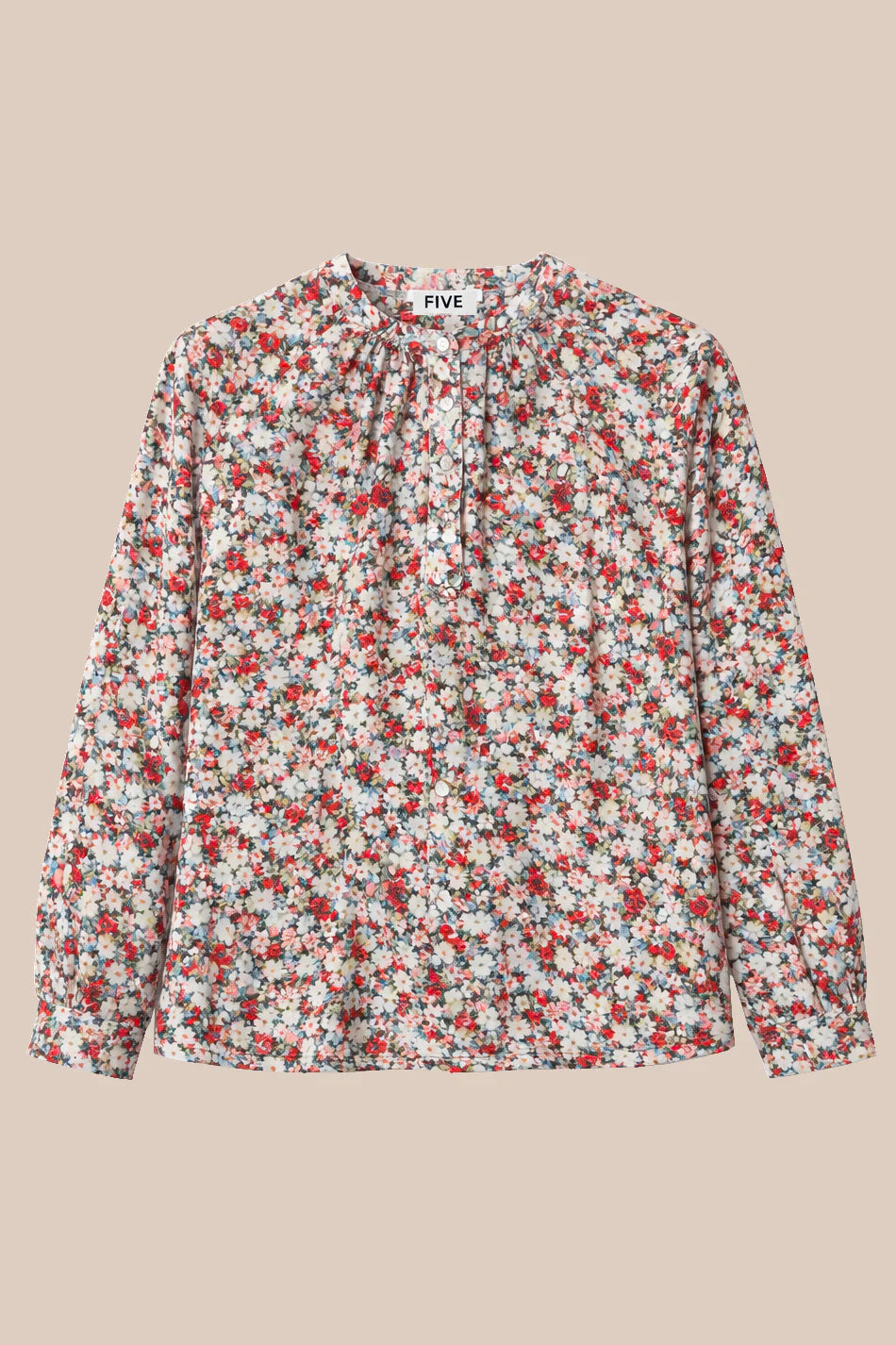 100% Cotton Blair Long Sleeve Paisley Shirt