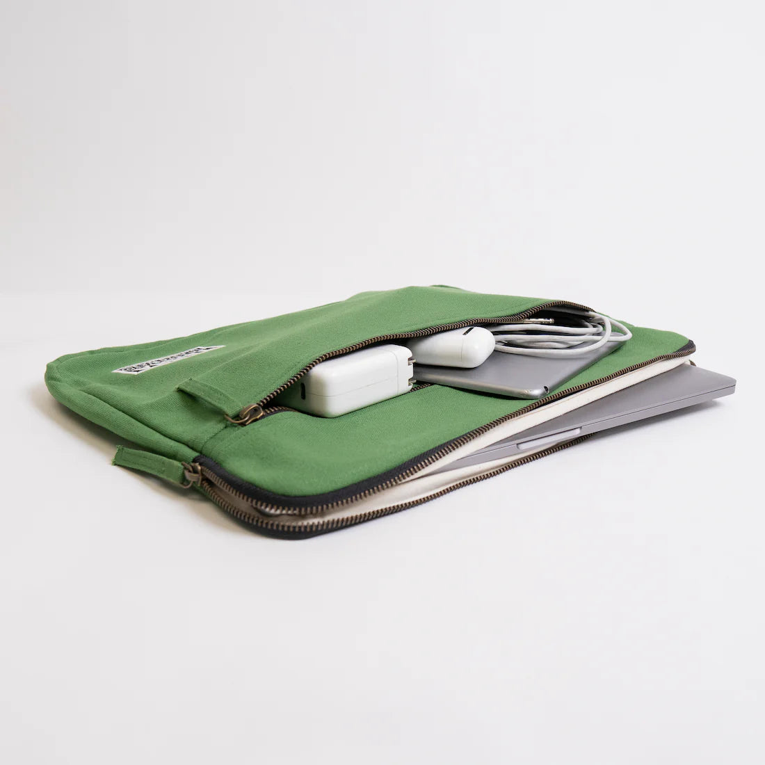 Laptop Sleeve 15-inch in Moss Green