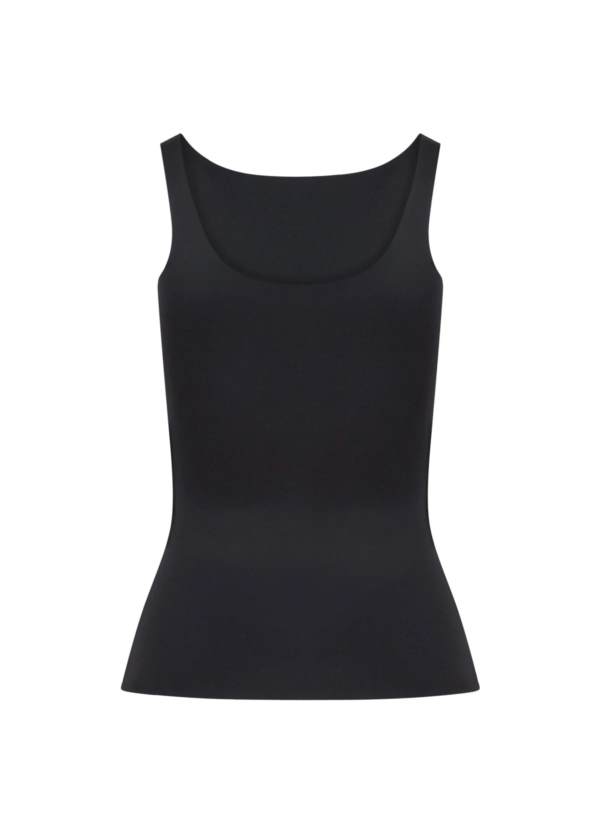 Seamless VIDA Vest Top in Black