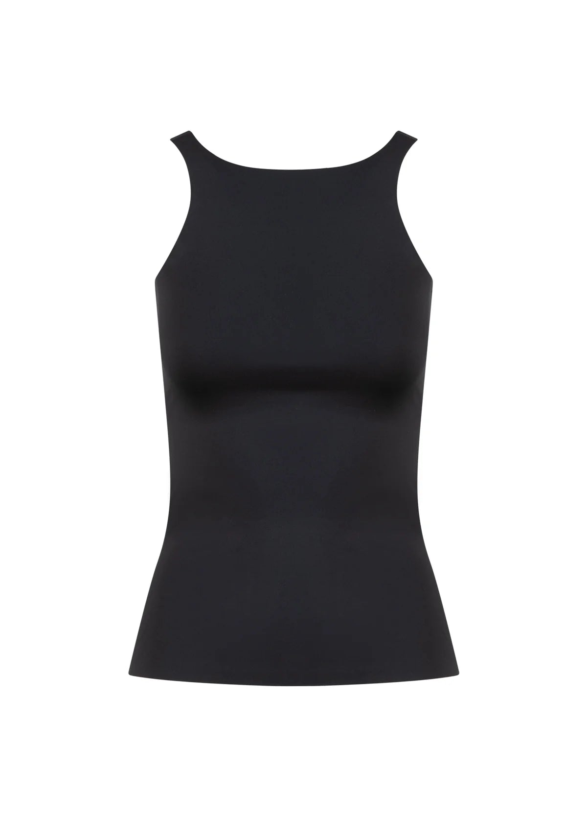 Seamless VIDA Vest Top in Black