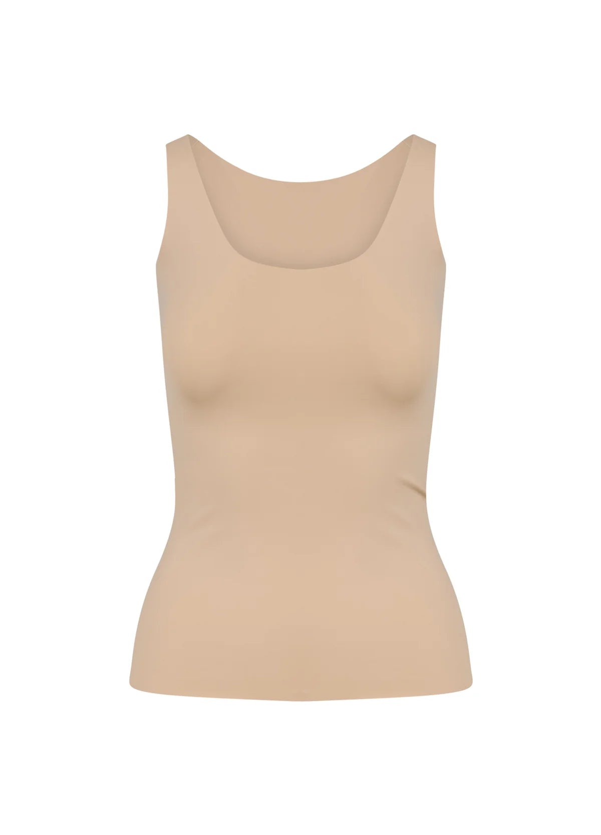Seamless VIDA Vest Top in Nude