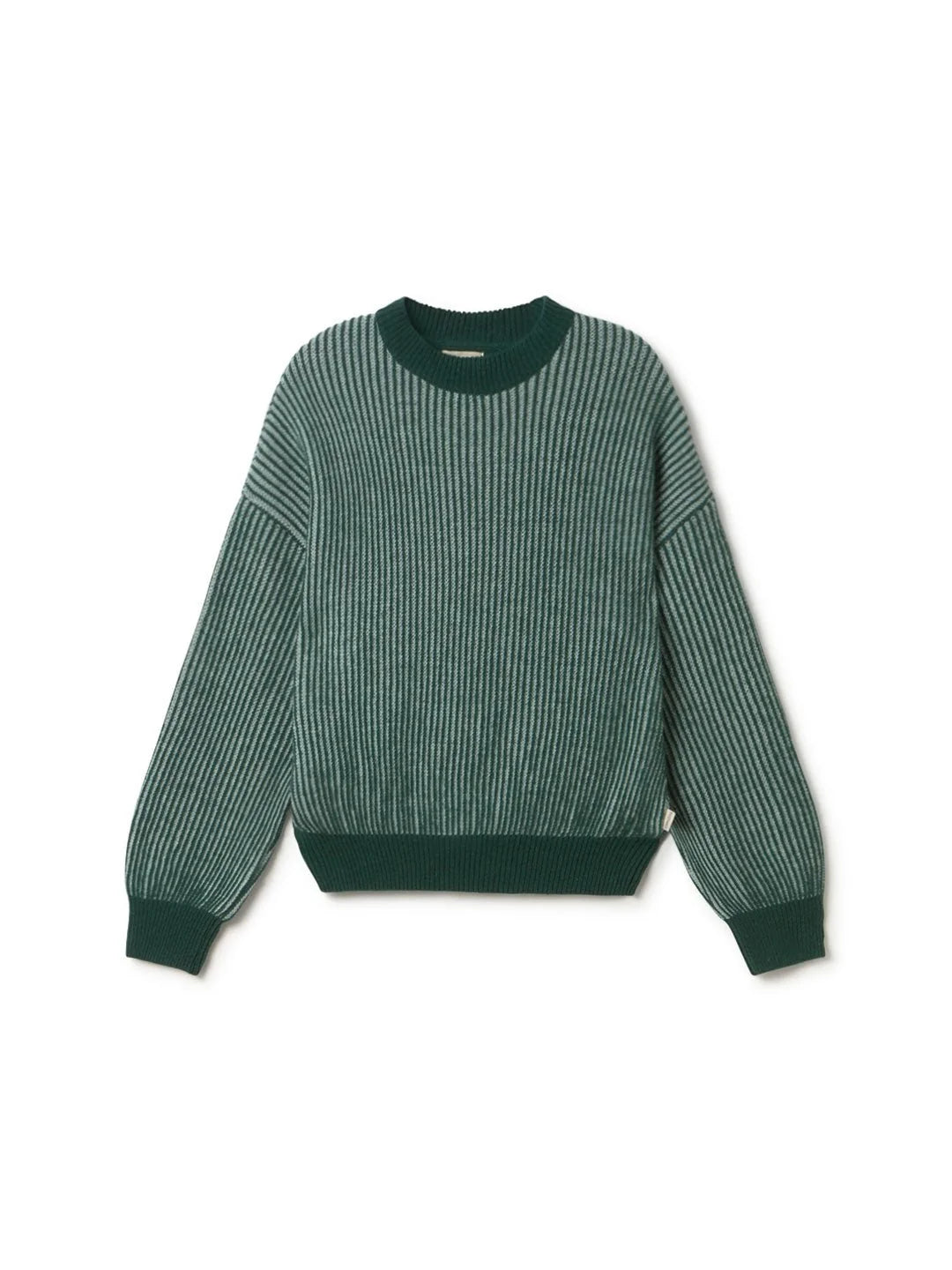 Murvagh Recycled Wool Jumper in Dark Green