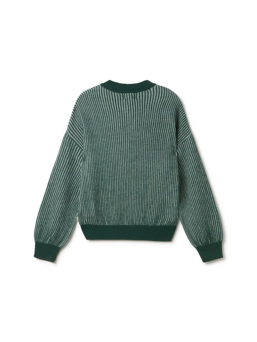 Murvagh Recycled Wool Jumper in Dark Green