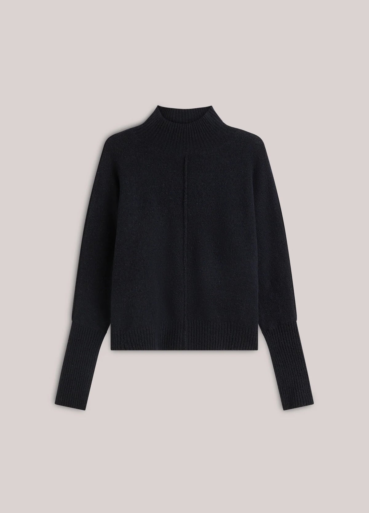 Batwing Sleeve Jumper in Midnight Blue